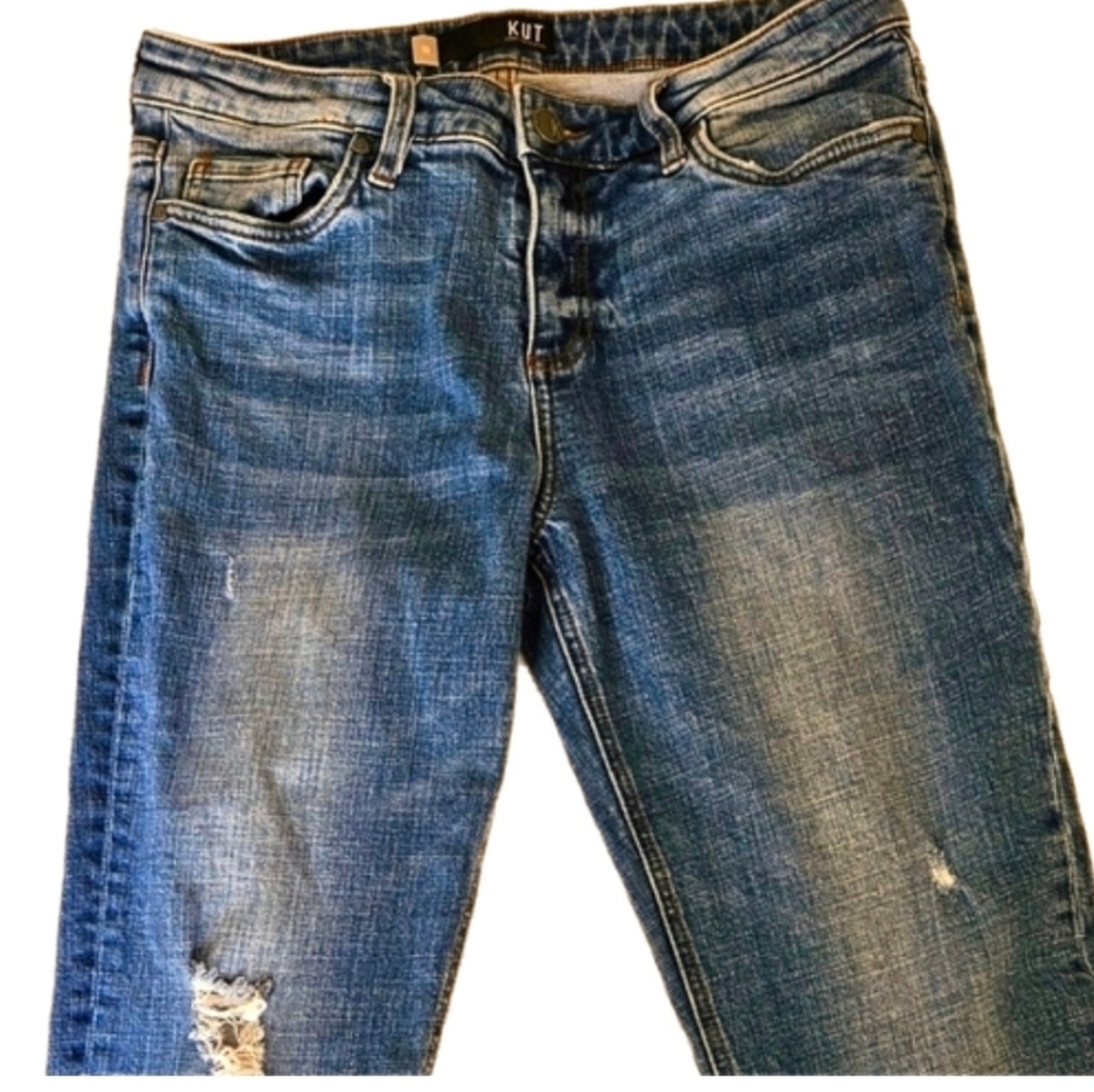 Kut from the Kloth Catherine Mid Rise Boyfriend Jeans